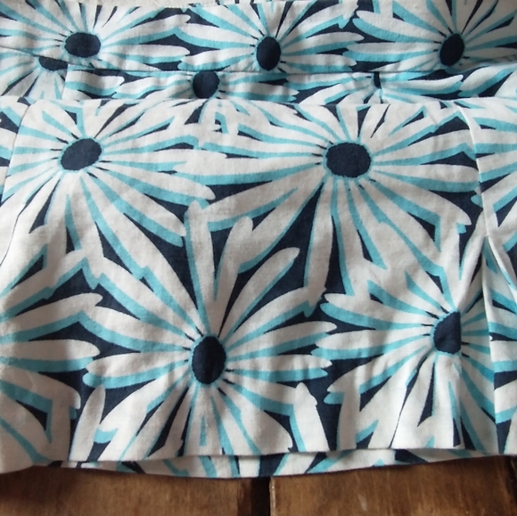 Vineyard Vines Daisy Pleated Linen Skirt - Women's Size 8 - Picture 6 of 6